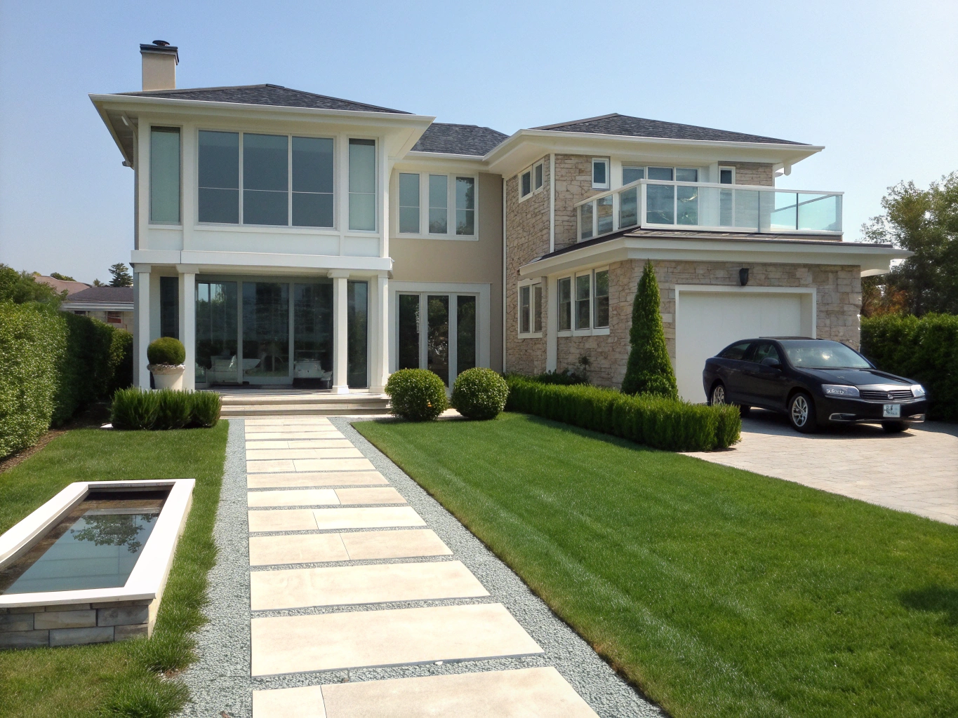 Architectural custom home development
